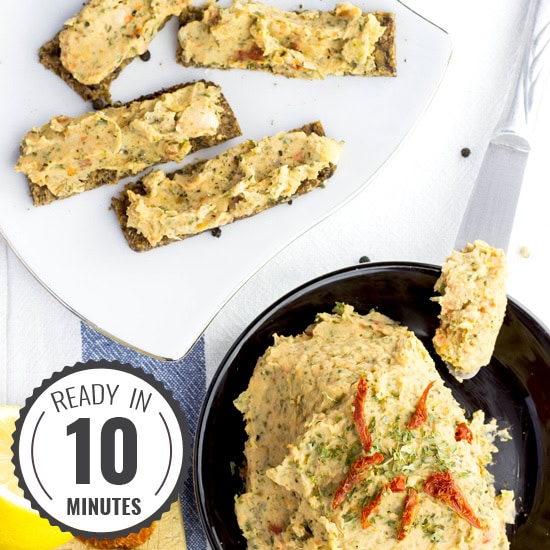 quick white bean spread vegan pate - Article 3